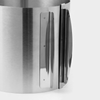 Форма для выпечки с регулировкой размера, 16-28 см, высота 14,5 см, цвет хромированный Форма для выпечки с регулировкой размера, 16-28 см, высота 14,5 см, цвет хромированный