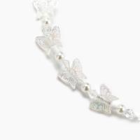 Брелок бусы для ключей &laquo;Бабочка&raquo;, 15 х 3.7 см