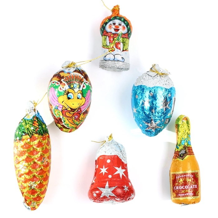 Набор фигурок из глазури «Ёлочные игрушки» Набор фигурок из глазури «Ёлочные игрушки»