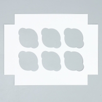 Коробка для капкейков складная с двусторонним нанесением &laquo;Мечты сбудутся&raquo;, 25 х 17 х 10 см, Новый год