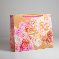 Пакет подарочный ламинированный горизонтальный, упаковка, «Прекрасный праздник», XL 49 х 40 х 19 см Пакет подарочный ламинированный горизонтальный, упаковка, «Прекрасный праздник», XL 49 х 40 х 19 см