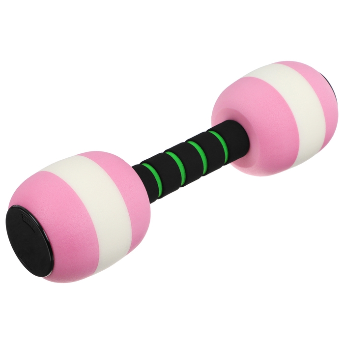 Гантель для аквааэробики, 26х8х8 см, цвет розовый Гантель для аквааэробики, 26х8х8 см, цвет розовый