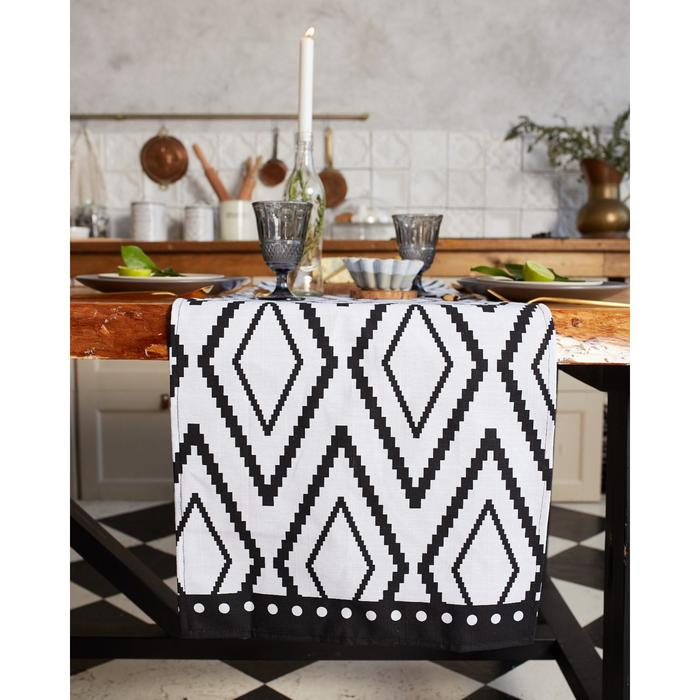 Дорожка на стол "Этель" Марокко  40*146 см, 100% хлопок, репс 210 г/м2