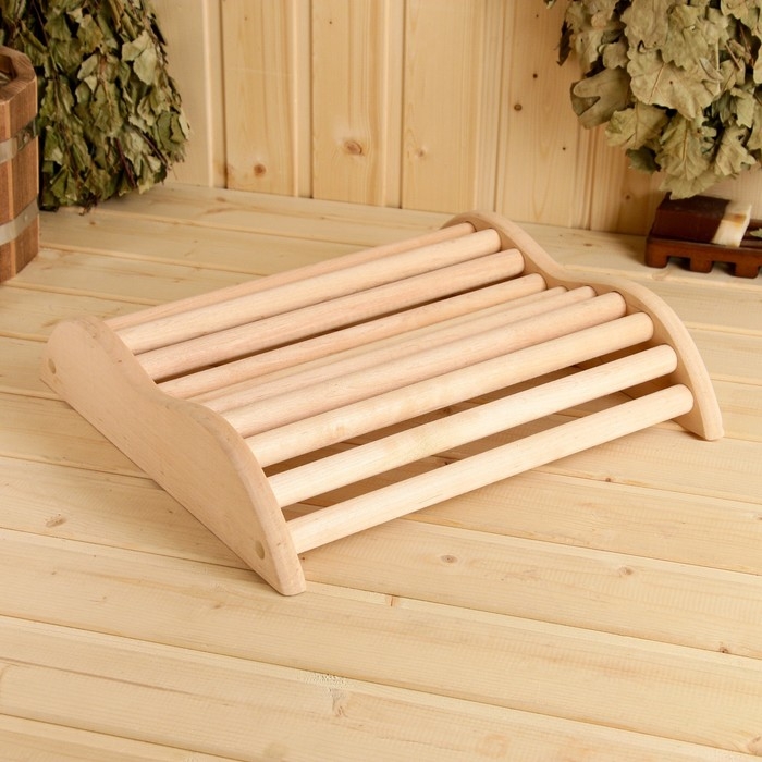 Подголовник из ольхи, анатомический 37х37х8 см Подголовник из ольхи, анатомический 37х37х8 см