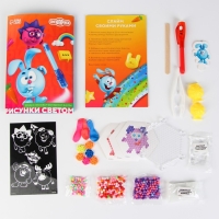 Набор для опытов «Смешарики: Крош и Нюша», 7 опытов, в пакете Набор для опытов «Смешарики: Крош и Нюша», 7 опытов, в пакете