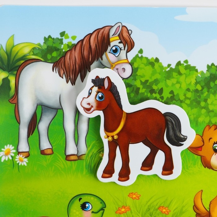 Игра на липучках &laquo;Мамы и малыши&raquo; МИНИ