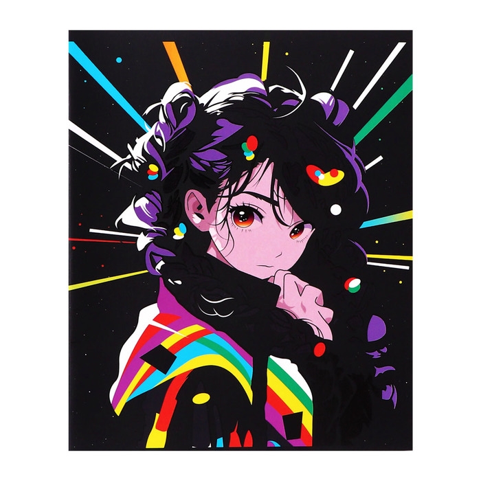 Тетрадь 48 листов в клетку Calligrata Тетрадь 48 листов в клетку Calligrata "Яркий акцент", картонная обложка, матовая ламинация + выборочный УФ-лак, блок офсет МИКС