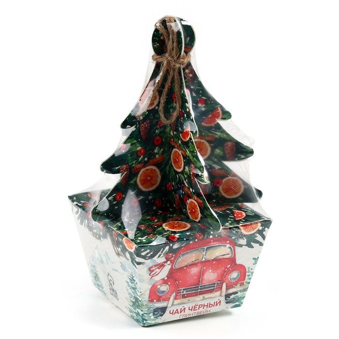 Новый год! Чай чёрный, глинтвейн &laquo;Машина&raquo;,20 г
