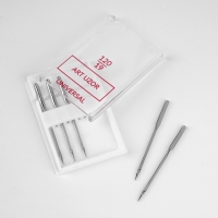 Иглы для бытовых швейных машин, универсальные, №120/9, 5 шт Иглы для бытовых швейных машин, универсальные, №120/9, 5 шт