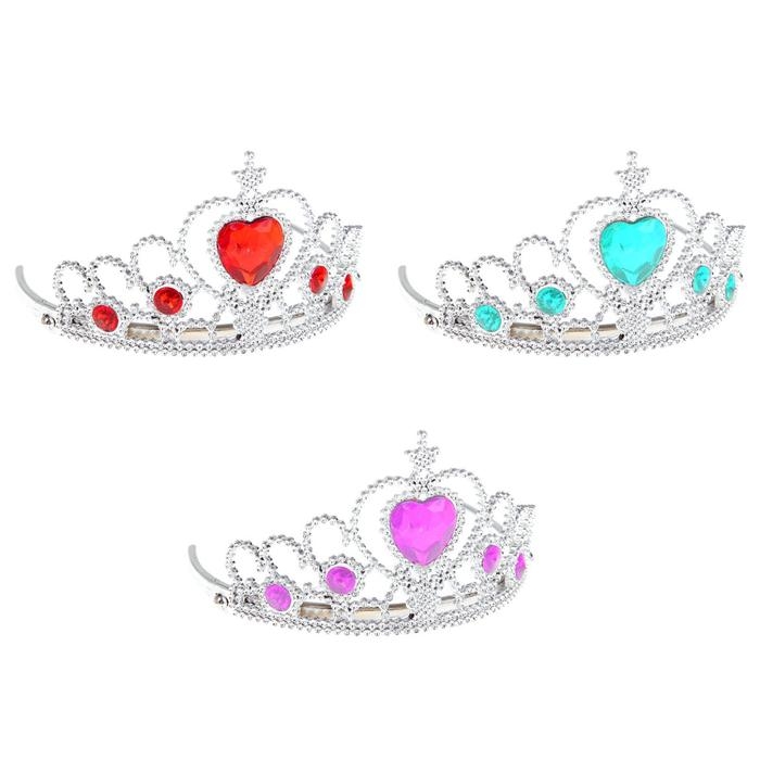 Корона &laquo;Маленькая принцесса&raquo;, со стразами, цвета МИКС