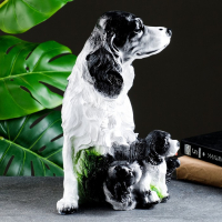 Копилка "Кокер с щенками" 30х20х25см Копилка "Кокер с щенками" 30х20х25см