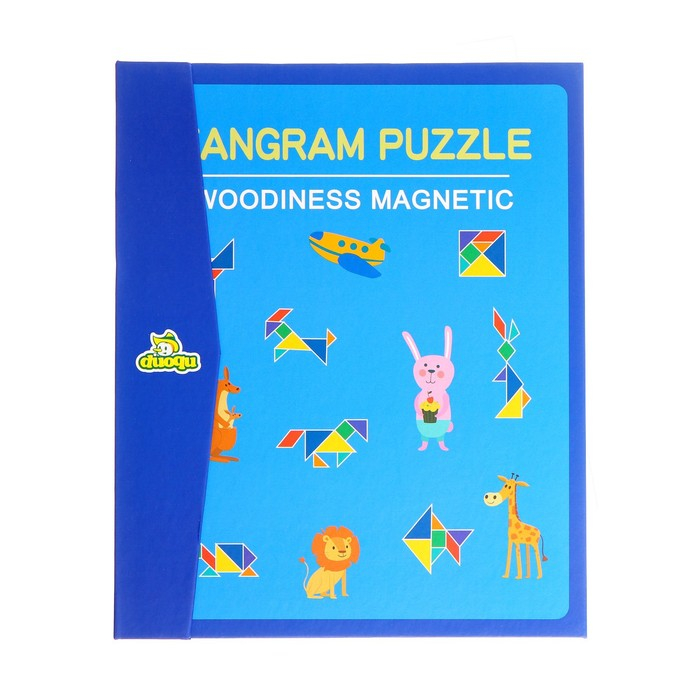 Магнитный танграм &laquo;В книжке&raquo;, 1,5 &times; 18 &times; 22 см