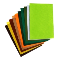 Фетр цветной набор, толщина-1 мм, формат А4, мягкий, 10 листов, 10 цветов, летние цвета Фетр цветной набор, толщина-1 мм, формат А4, мягкий, 10 листов, 10 цветов, летние цвета