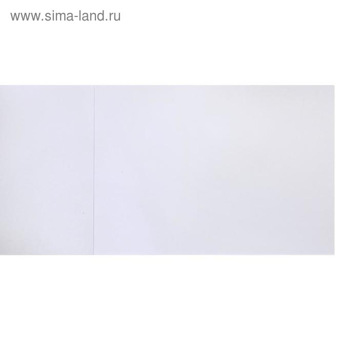 Альбом для рисования А4, 20 листов, блок 120 г/м&sup2;, на клею, Erich Krause "Track Car", 100% белизна, твердая подложка