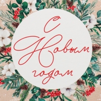 Коробка кондитерская с окном, сундук, «С Новым годом!» 20 х 20 х 20 см, Новый год Коробка кондитерская с окном, сундук, «С Новым годом!» 20 х 20 х 20 см, Новый год