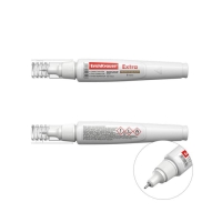 Корректор-ручка 8 мл, ErichKrause Extra, экономичный расход, металлический наконечник