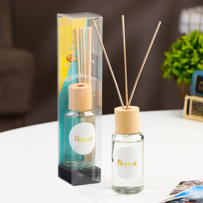 Диффузор ароматический Диффузор ароматический "Модерн", 50 мл, персик, "Богатство Аромата"