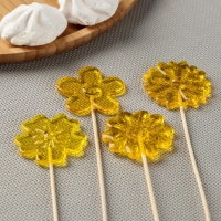 Силиконовый молд для леденцов и шоколада «Цветы», 5 см цветок, прозрачный Силиконовый молд для леденцов и шоколада «Цветы», 5 см цветок, прозрачный