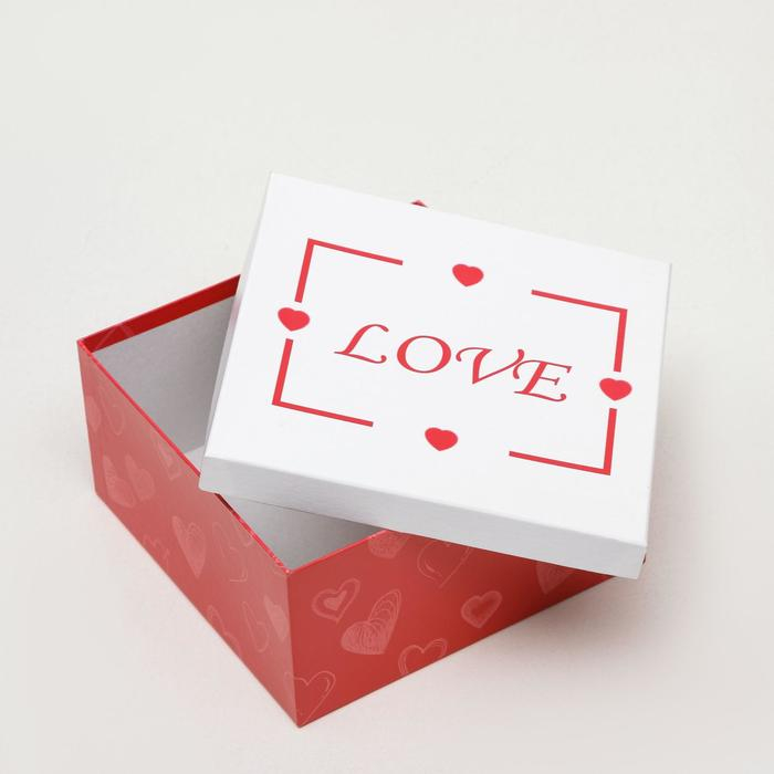 Набор коробок 6 в 1 "Признание в любви", 25,5 х 25,5 х 13 - 16 х 16 х 8 см