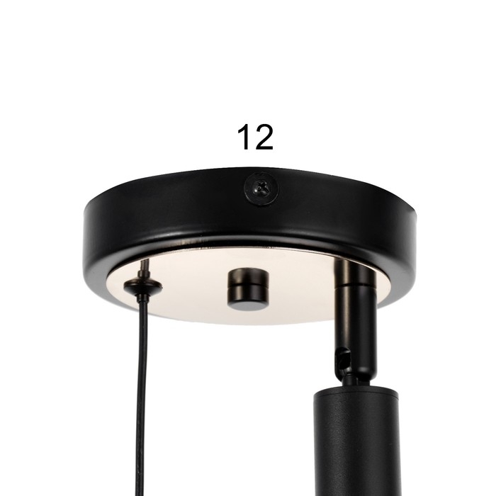 Светильник Светильник "Тори" LED 5+10Вт 3000-6000К черный 10х10х30-180см