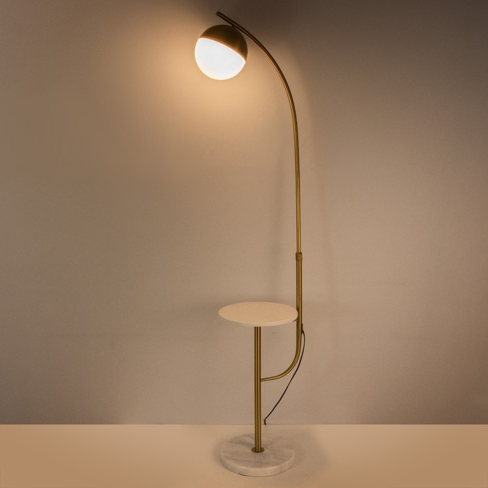 Торшер 19056/1 E27 40Вт медь 35х30х165 см