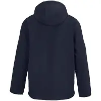 Куртка софтшелл с капюшоном мужская Race Men, темно-синяя, размер 4XL