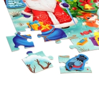 Пазл с липучками &laquo;Весёлый Новый год&raquo;, 54 детали