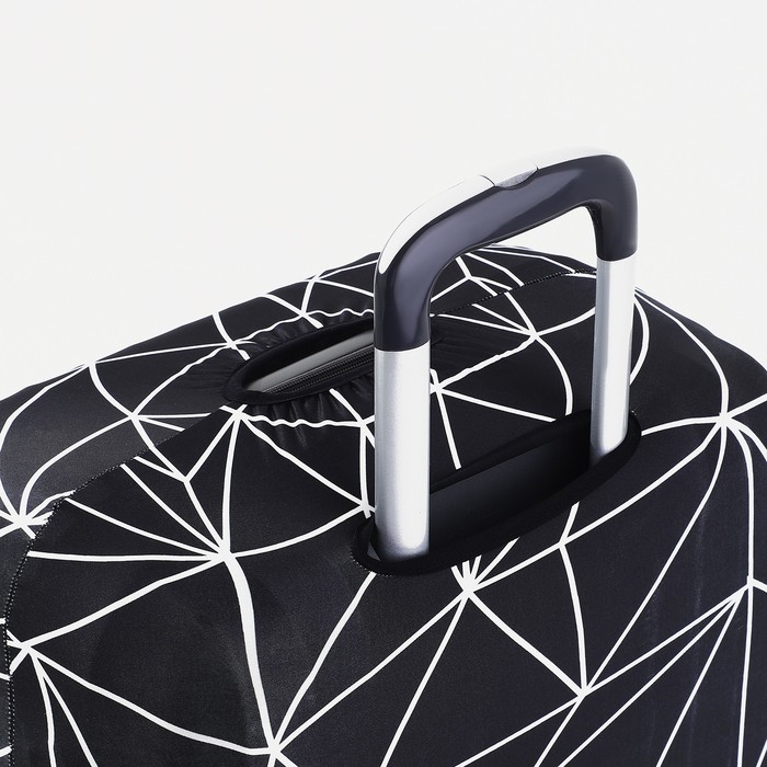 Чехол на чемодан M TEXTURA, цвет чёрный Чехол на чемодан M TEXTURA, цвет чёрный