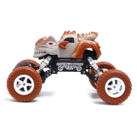 Джип радиоуправляемый DINO, работает от аккумулятора, цвет коричневый Джип радиоуправляемый DINO, работает от аккумулятора, цвет коричневый
