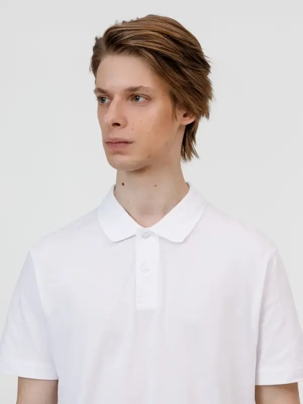 Рубашка поло унисекс Pulse, белая, размер XL