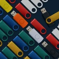 Флешка Twist Color, синяя, 8 Гб Флешка Twist Color, синяя, 8 Гб