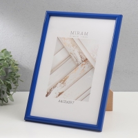 Фоторамка пластик Gallery 21х29,7 см, (A4) синий (пластиковый экран) Фоторамка пластик Gallery 21х29,7 см, (A4) синий (пластиковый экран)