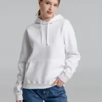 Толстовка с капюшоном Slam 320, белая, размер XL