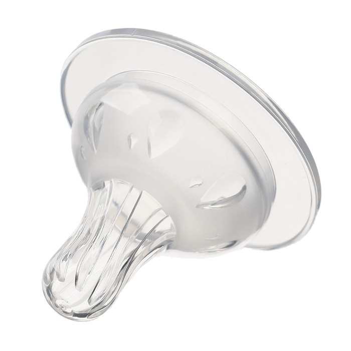 Соска на  бутылочку, антиколиковая, от 0 мес., широкое горло,  медленный поток, &Oslash;50 мм.