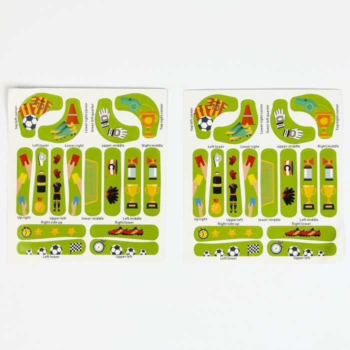 Игровой набор лабиринт &laquo;Футбол&raquo;, маркерная доска, 2 &times; 23 &times; 27,5 см