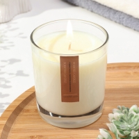 Свеча ароматическая в стакане "Bomantic", 200 г, ветряные колокольчики Свеча ароматическая в стакане "Bomantic", 200 г, ветряные колокольчики