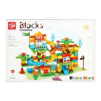 Конструктор &laquo;Забавные горки&raquo;, 2 варианта сборки, 162 детали