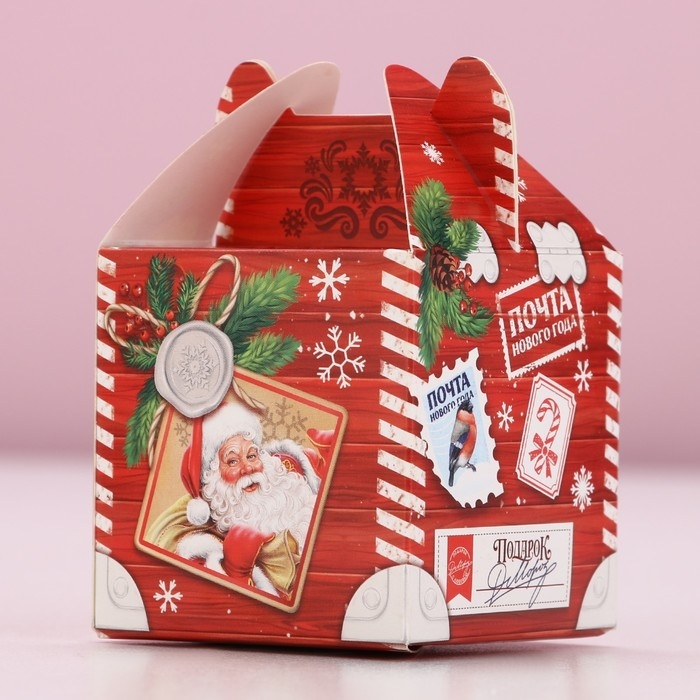 Бомбочка для ванны &laquo;Новогодняя почта&raquo;, 130 г, аромат зимнего яблока, Новый Год