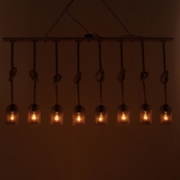 Светильник "Эндо" 8хЕ27 40Вт черный 150х140 см Светильник "Эндо" 8хЕ27 40Вт черный 150х140 см