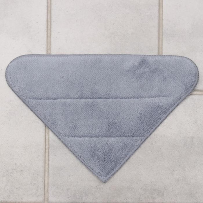 Сменная насадка для окномойки, микрофибра, 25,5&times;17 см, цвет серый