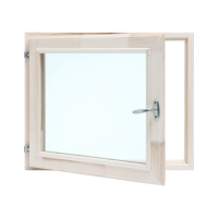 Окно, 50&times;60см, двойное стекло ЛИПА