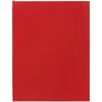 Ежедневник Flat Maxi, недатированный, красный