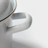 Кастрюля эмалированная &laquo;Анютины глазки&raquo;, 3 л, индукция