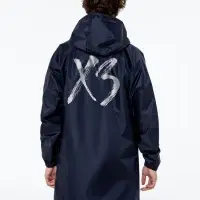 Дождевик &laquo;ХЗ&raquo;, темно-синий с серебристым, размер M