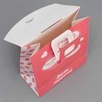 Пакет подарочный с формовым клапаном, упаковка, &laquo;Котик&raquo;, 23 х 27 х 11.5 см