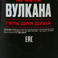 Подарочный набор косметики &laquo;Ярость вулкана&raquo;, гель для душа 250 мл и шампунь для волос 250 мл, HARD LINE