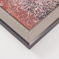 Фоторамка пластик формат А4 "Динара" серая 26х34,7 см