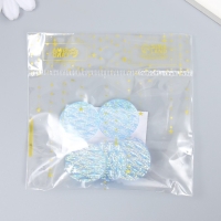 Декор для творчества пластик "Дождь" голография перламутр набор 6 шт 2,5х2,5 см Декор для творчества пластик "Дождь" голография перламутр набор 6 шт 2,5х2,5 см