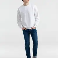 Толстовка New Supreme 280 белая, размер XXL