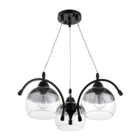 Светильник "Эйсон" 3хЕ27 40Вт черный 51х51х60 см BayerLux Светильник "Эйсон" 3хЕ27 40Вт черный 51х51х60 см BayerLux